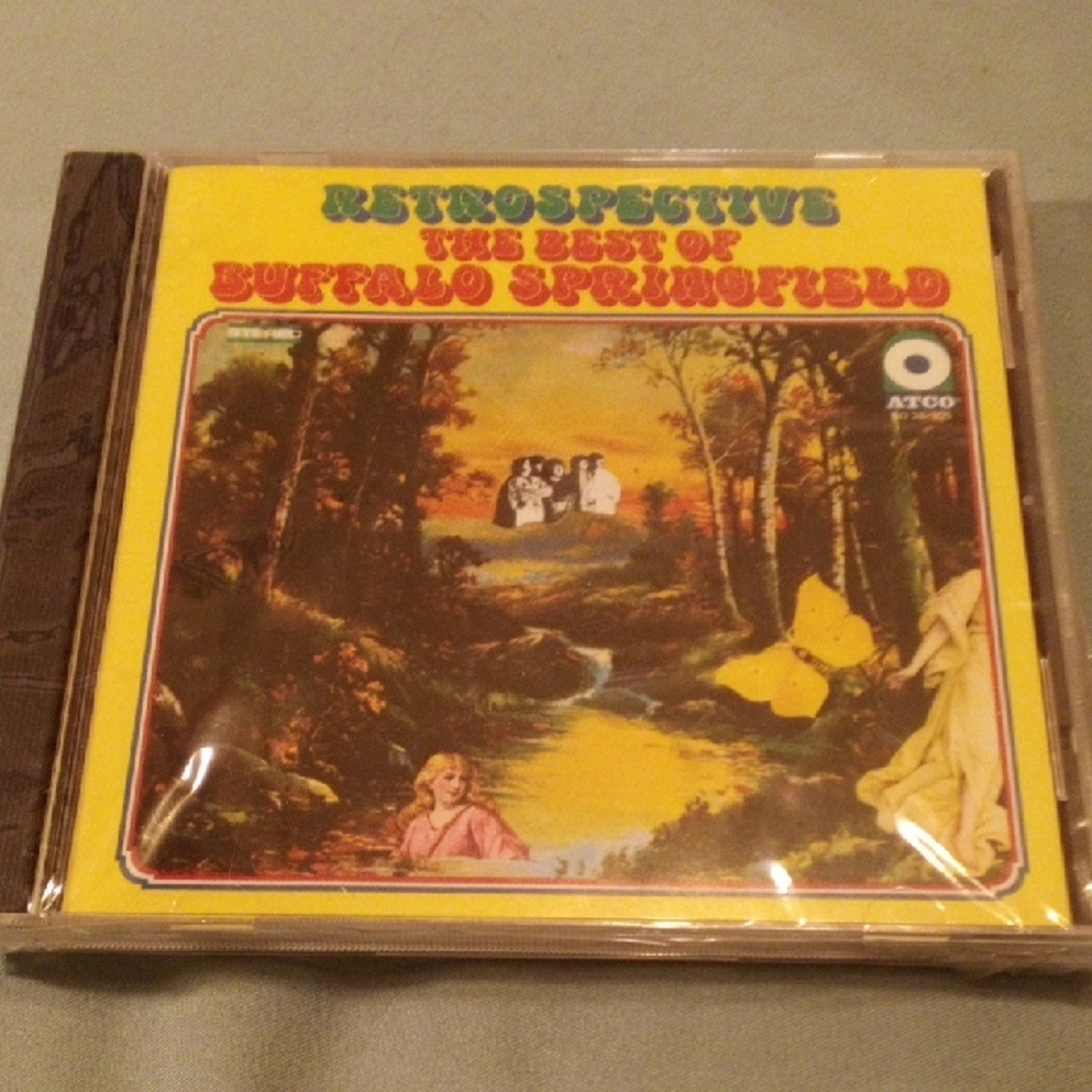 Buffalo Springfield Retrospective CD - Yellow Cover